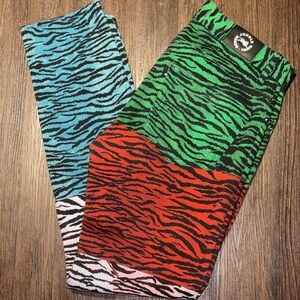 Kenzo x H&M Multicolor Zebra Print Bottoms